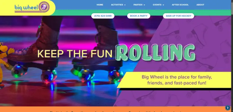 Big Wheel Skating
